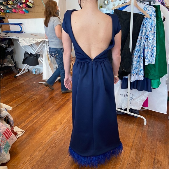 Backless Custom Gown - Picture 2 of 4